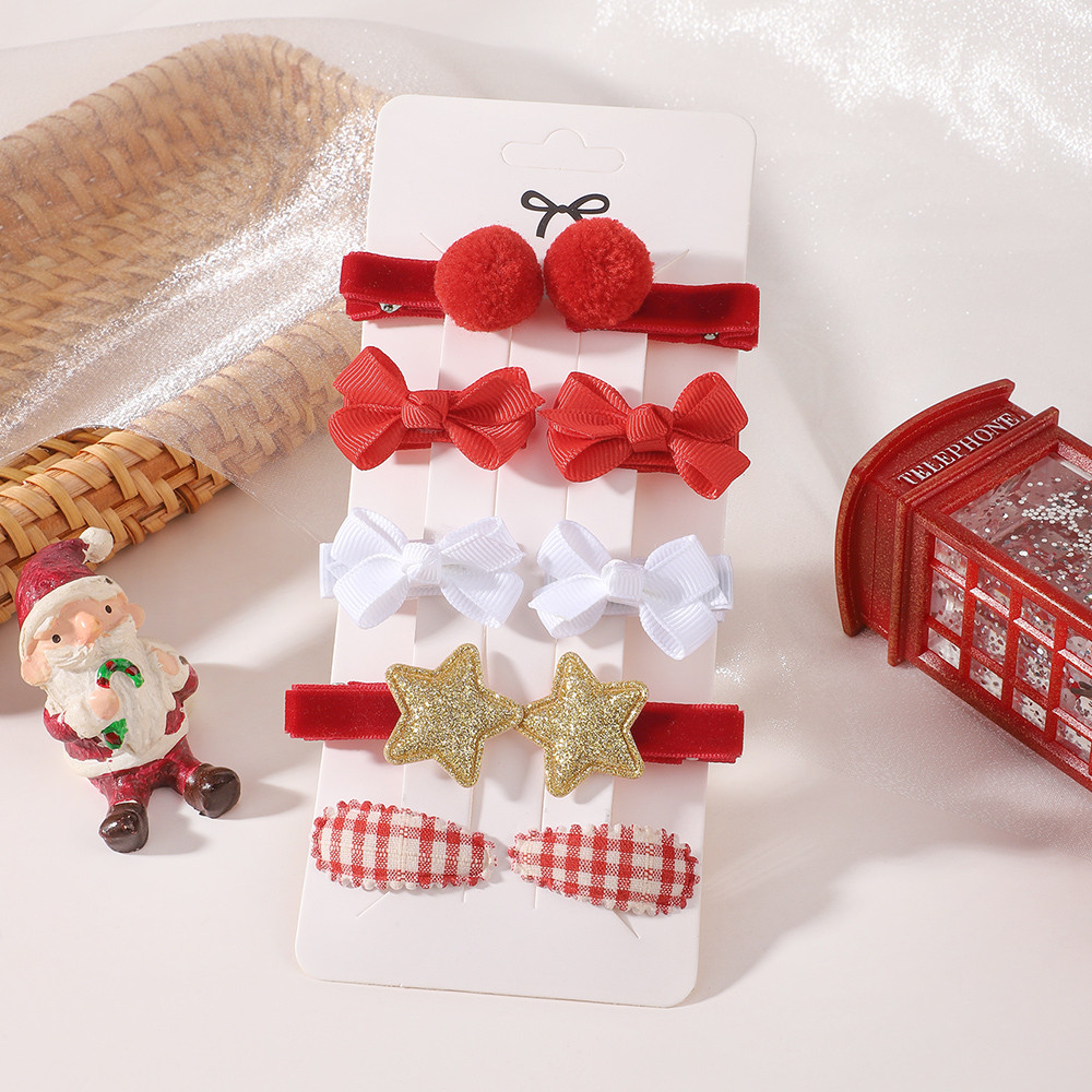 Holiday Kids Hair Pins 10Pcs C - Christmas Throw Blanket ulasan dan harga