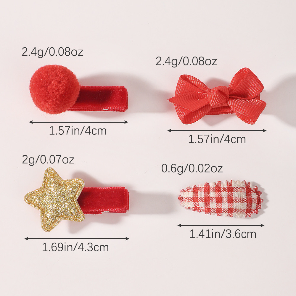 Holiday Kids Hair Pins 10Pcs C - Christmas Throw Blanket ulasan dan harga