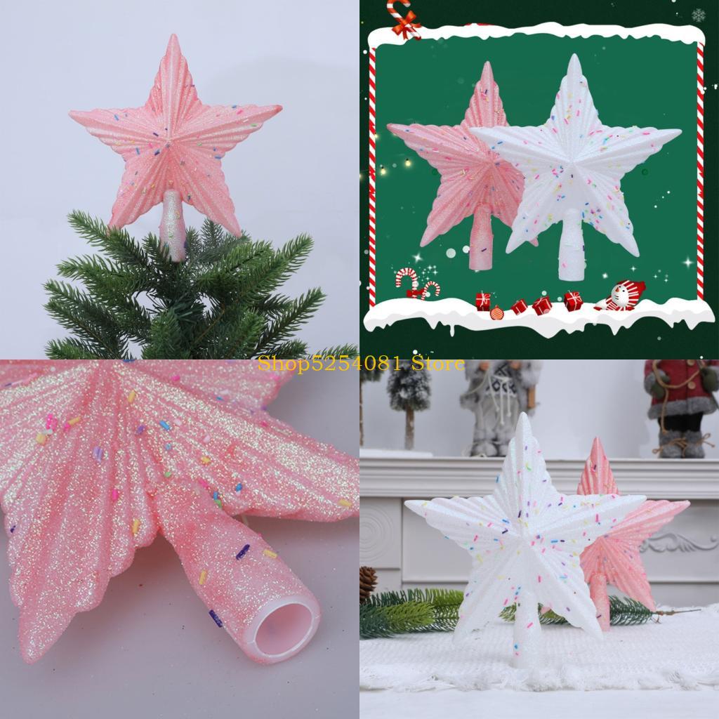 AXYC Beautiful Plastic Five Po - Star Tree Topper ulasan dan harga