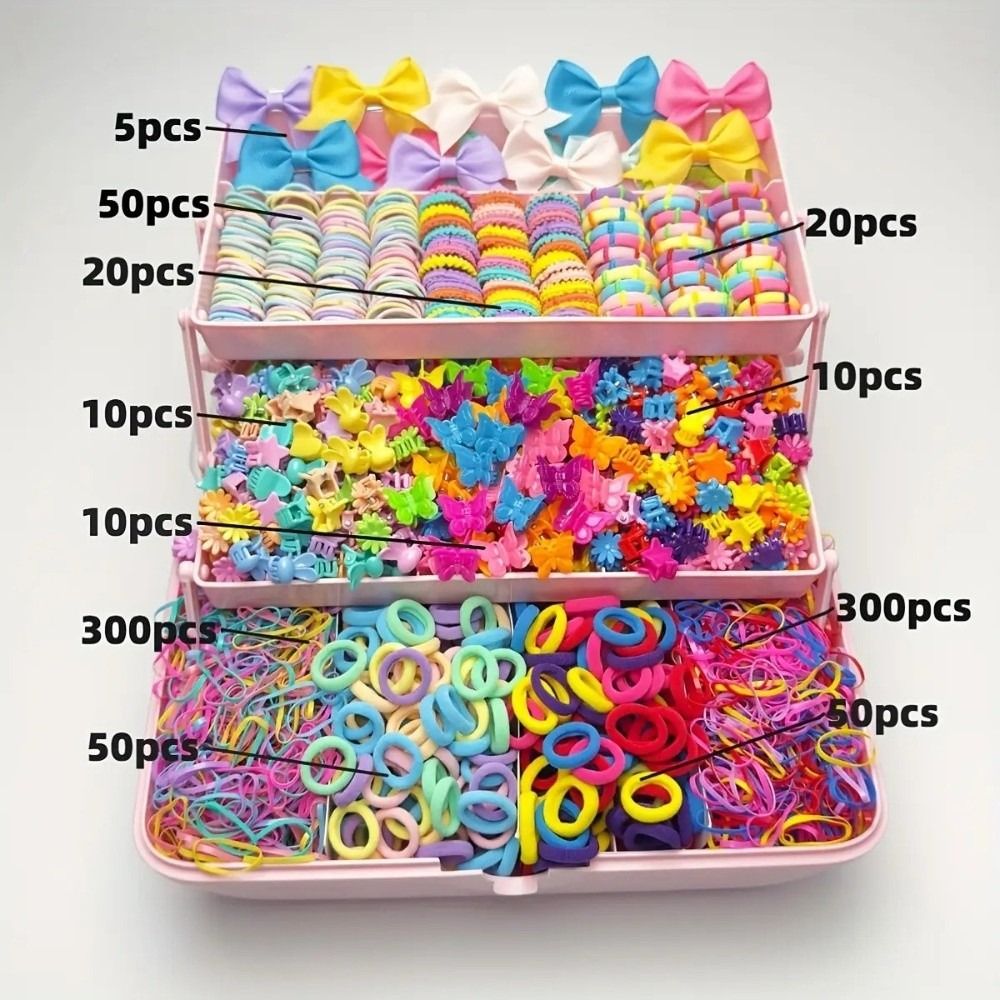 Bow High Elastic Hair Accessor - Ribbon Bow Gift ulasan dan harga