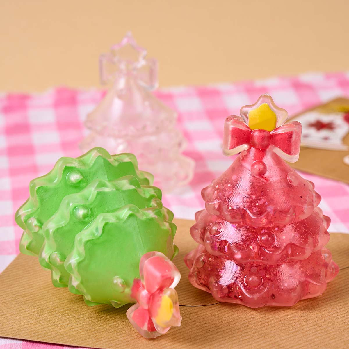 3D Christmas Tree Shape TPR Ho - Christmas Tree Artificial ulasan dan harga