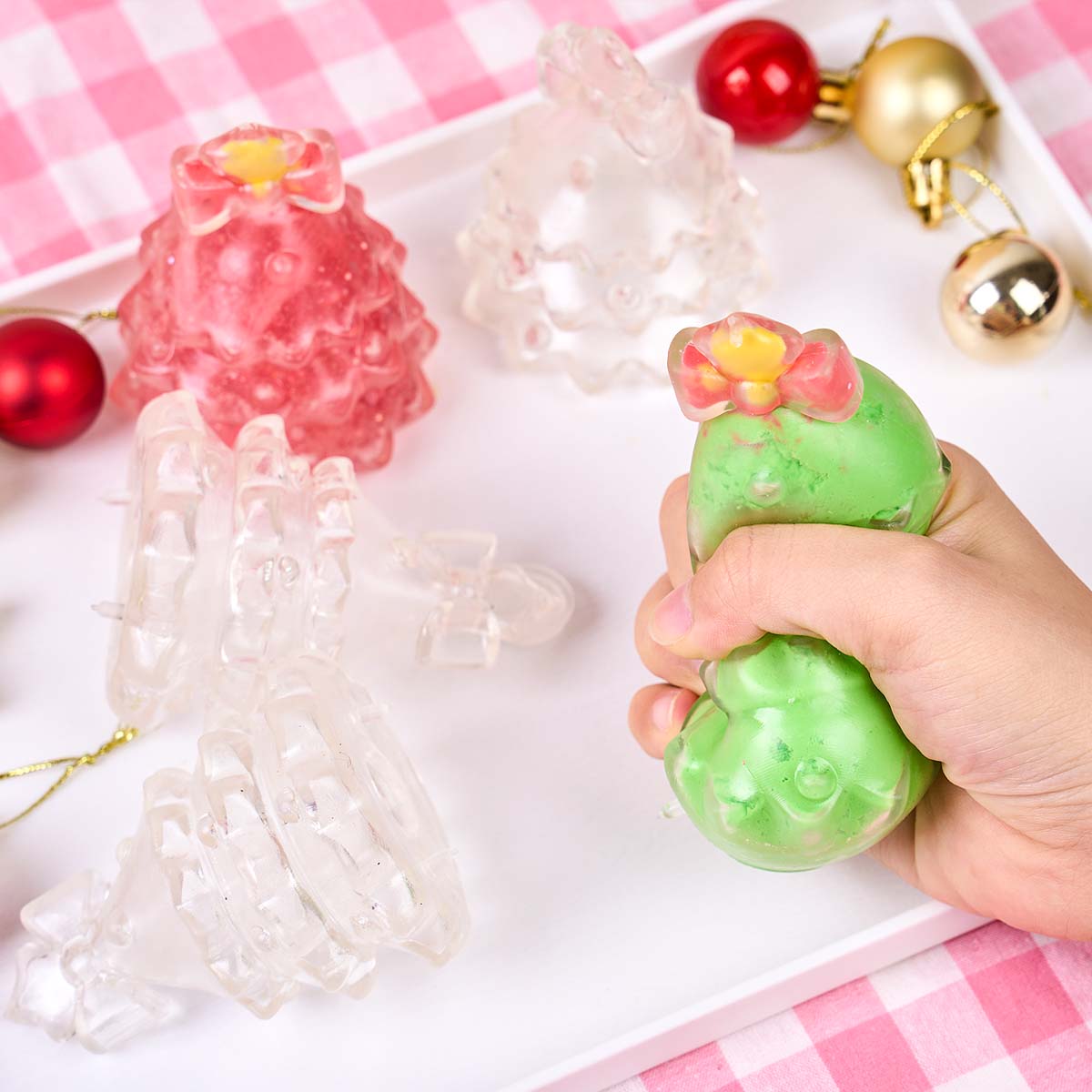 3D Christmas Tree Shape TPR Ho - Christmas Tree Artificial ulasan dan harga